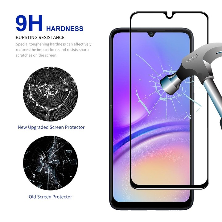 For Galaxy A05 10pcs ENKAY Hat-Prince Full Glue High Aluminum-silicon Tempered Glass Film