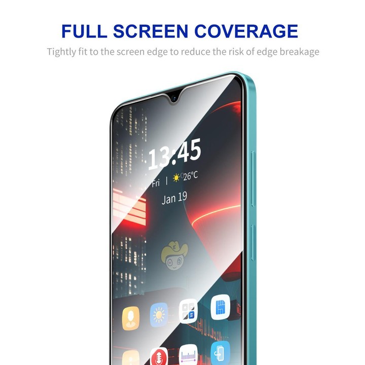 For Galaxy A07 5G 10pcs ENKAY Hat-Prince Full Glue High Aluminum-silicon Tempered Glass Film