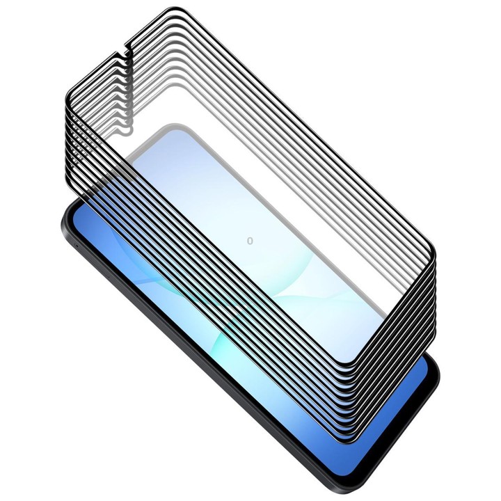 For Galaxy A08 4G / 5G 10pcs ENKAY Hat-Prince Full Glue High Aluminum-silicon Tempered Glass Film