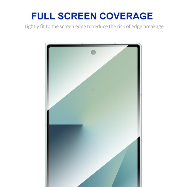 For Galaxy Z Fold7 5G Outer Screen 2pcs ENKAY Hat-Prince Full Glue High Aluminum-silicon Tempered Glass Film