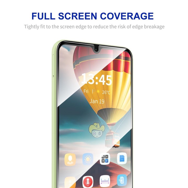 For Galaxy A27 5G 2pcs ENKAY Hat-Prince Full Glue High Aluminum-silicon Tempered Glass Film