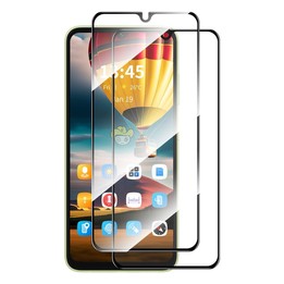 For Galaxy A27 5G 2pcs ENKAY Hat-Prince Full Glue High Aluminum-silicon Tempered Glass Film