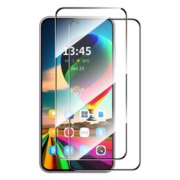 For Galaxy A57 5G 2pcs ENKAY Hat-Prince Full Glue High Aluminum-silicon Tempered Glass Film