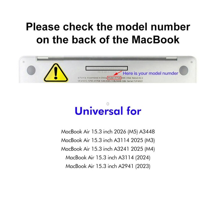 For MacBook Air 15.3 (A2941) ENKAY Hat-Prince Matte Protective Case Cover Hard Shell(White)