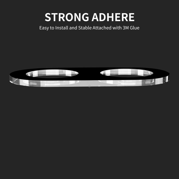 For Samsung Galaxy Z Flip5 2pcs ENKAY Hat-Prince 9H Rear Camera Lens Tempered Glass Film(Black)