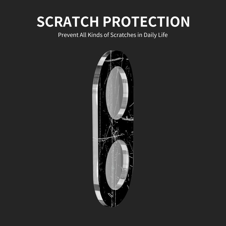 For Samsung Galaxy Z Flip5 2pcs ENKAY Hat-Prince 9H Rear Camera Lens Tempered Glass Film(Black)