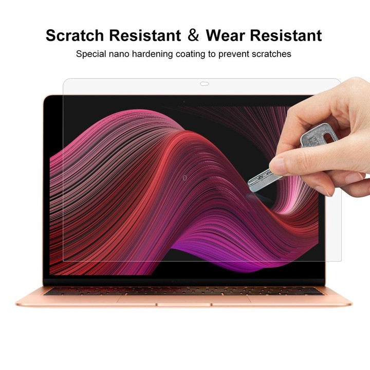For MacBook Air 13.3 A2179/A2337 ENKAY Hat-Prince 3 in 1 Protective Bracket Case Cover Hard Shell with TPU Keyboard Film / PET S