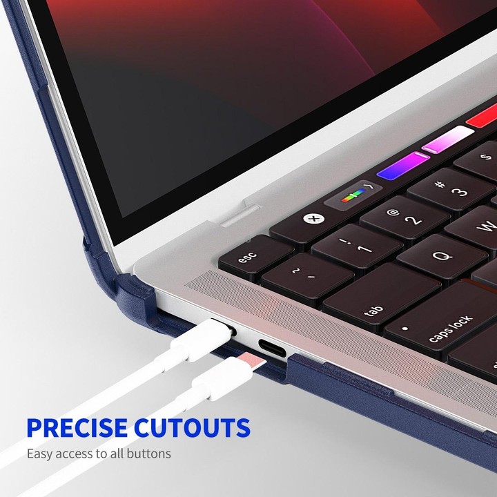 For MacBook Air 13.3 A2179/A2337 ENKAY Hat-Prince 3 in 1 Protective Bracket Case Cover Hard Shell with TPU Keyboard Film / PET S