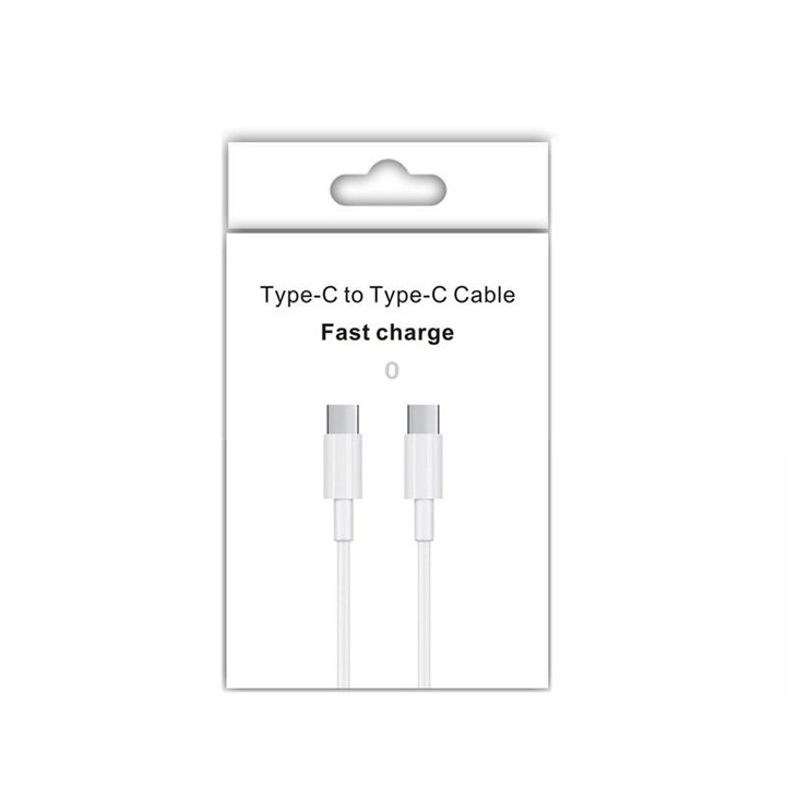 XJ-98 2pcs 1m 35W USB-C / Type-C to Type-C Fast Charging Data Cable