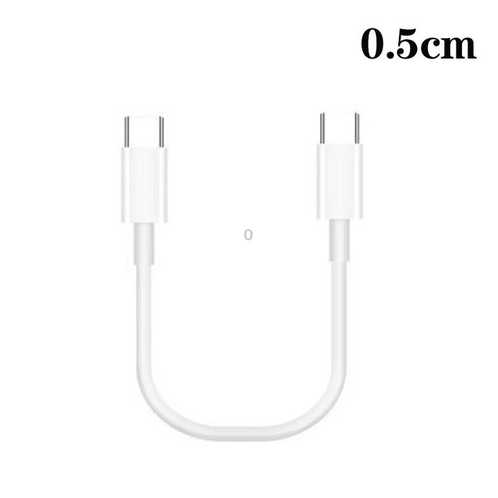 XJ-97 60W 3A USB-C / Type-C to Type-C Fast Charging Data Cable, Cable Length:0.5m