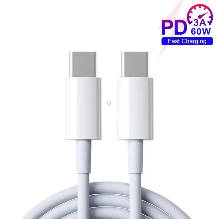 XJ-97 60W 3A USB-C / Type-C to Type-C Fast Charging Data Cable, Cable Length:0.5m