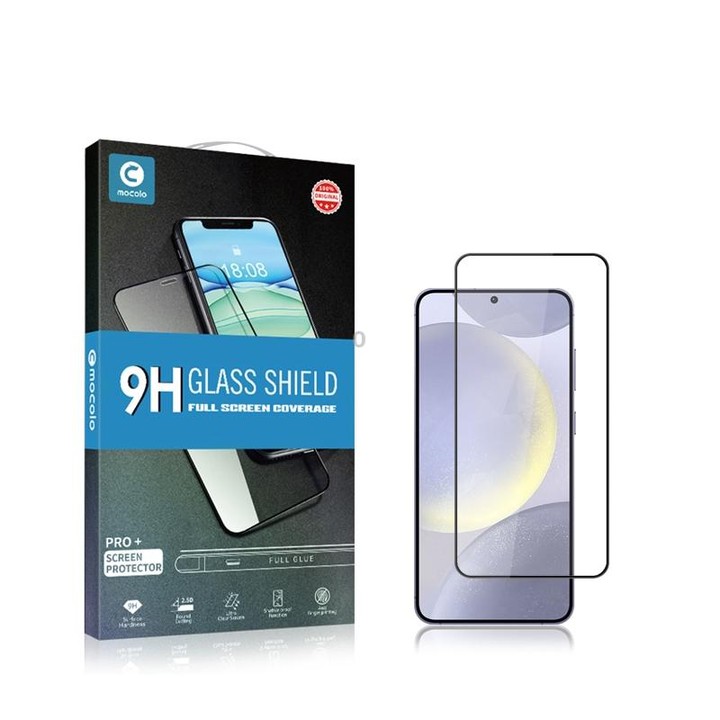 For Samsung Galaxy S24+ 5G mocolo 2.5D Full Glue Full Cover Tempered Glass Film