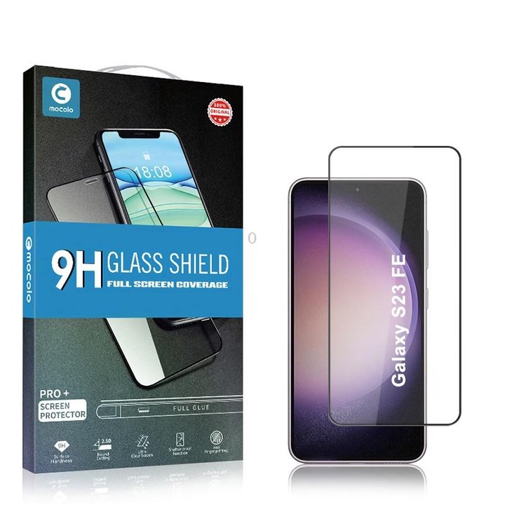 For Samsung Galaxy S23 FE 5G mocolo 2.5D Full Glue Full Cover Tempered Glass Film
