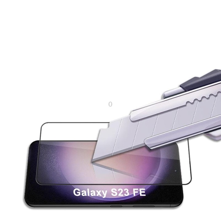 For Samsung Galaxy S23 FE 5G mocolo 2.5D Full Glue Full Cover Tempered Glass Film