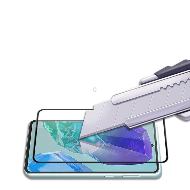 For Samsung Galaxy M55 mocolo 2.5D Full Glue Full Cover Tempered Glass Film