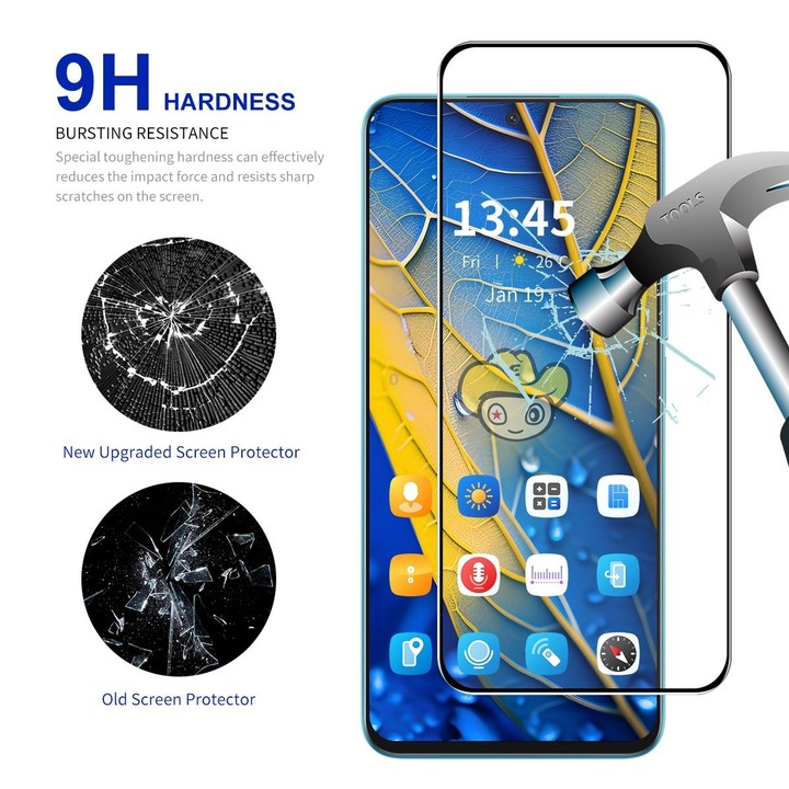 For Samsung Galaxy F54 ENKAY Easy Install High Alumina Silicon Full Glass Film