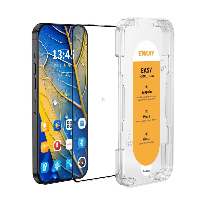 For Samsung Galaxy F23 5G ENKAY Easy Install High Alumina Silicon Full Glass Film
