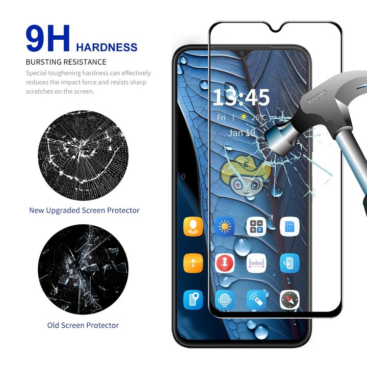 For Samsung Galaxy M13 4G / A13 4G / A23 4G ENKAY Easy Install High Alumina Silicon Full Glass Film