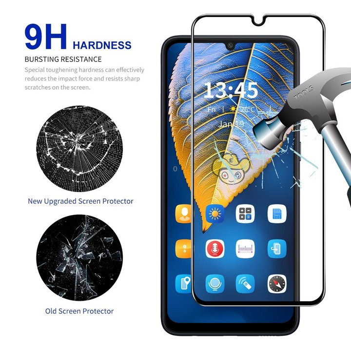 For Samsung Galaxy M32 4G / M22 ENKAY Easy Install High Alumina Silicon Full Glass Film