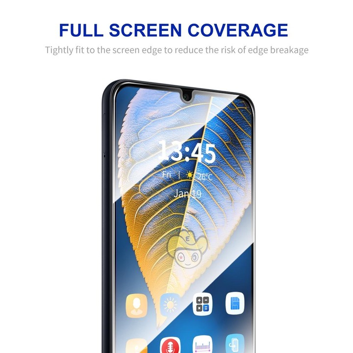 For Samsung Galaxy M32 4G / M22 ENKAY Easy Install High Alumina Silicon Full Glass Film