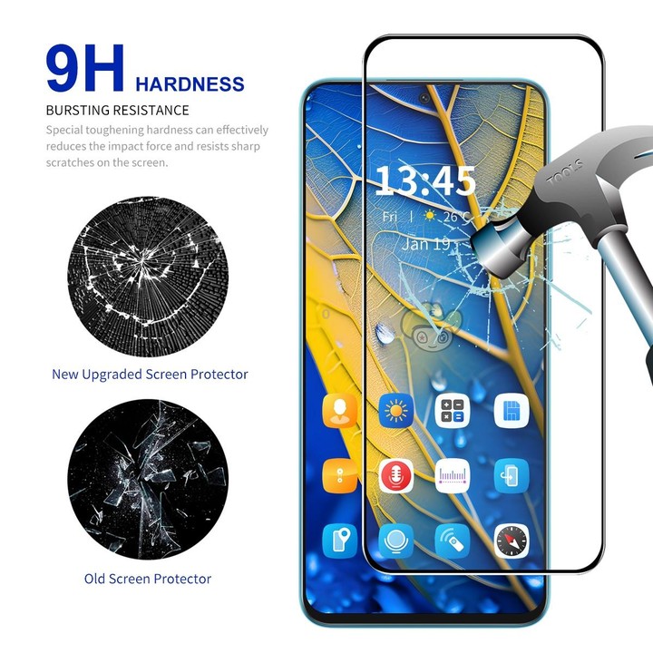 For Samsung Galaxy A35 / A55 / M35 ENKAY Easy Install High Alumina Silicon Full Glass Film