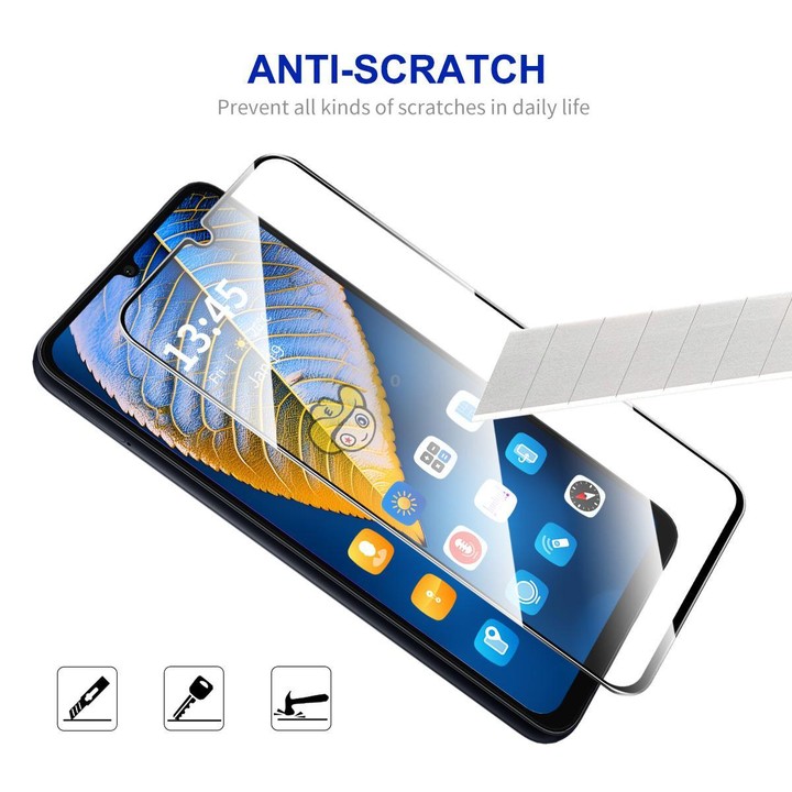 For Samsung Galaxy F06 / M06 ENKAY Easy Install High Alumina Silicon Full Glass Film