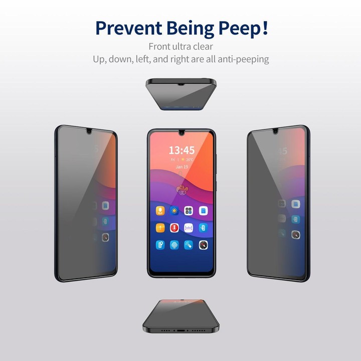 For Samsung Galaxy A16 4G / 5G ENKAY Hat-Prince 360 Degree Anti-peeping Privacy Full Screen Tempered Glass Film