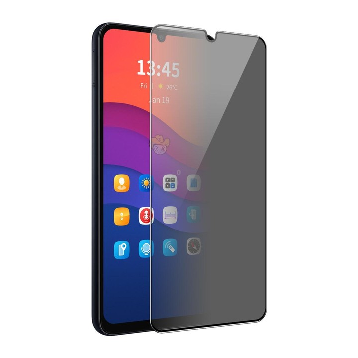 For Samsung Galaxy A26 5G ENKAY Hat-Prince 360 Degree Anti-peeping Privacy Full Screen Tempered Glass Film