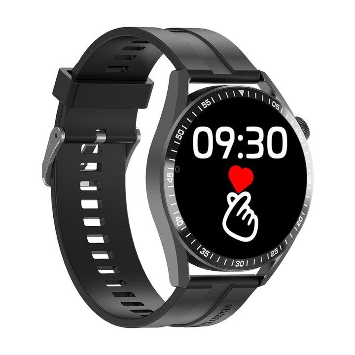 G3 1.32 inch Color Screen Smart Watch, Support Bluetooth Call / Heart Rate / Blood Pressure / Blood Oxygen Monitoring(Black)