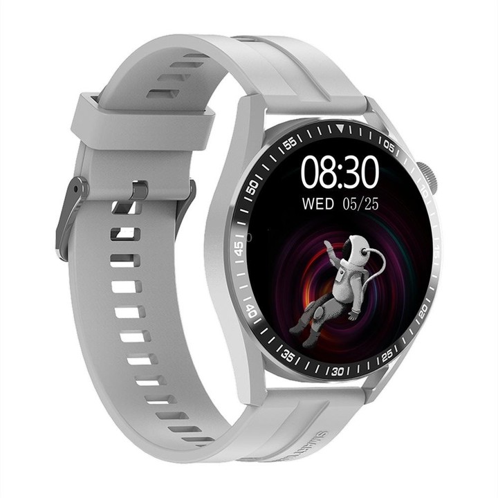 G3 1.32 inch Color Screen Smart Watch, Support Bluetooth Call / Heart Rate / Blood Pressure / Blood Oxygen Monitoring(Silver)