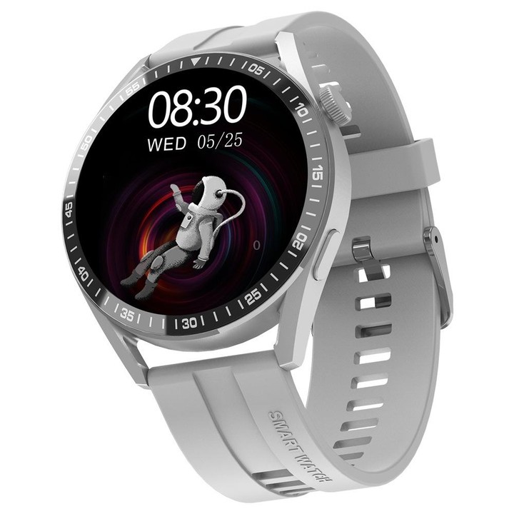 G3 1.32 inch Color Screen Smart Watch, Support Bluetooth Call / Heart Rate / Blood Pressure / Blood Oxygen Monitoring(Silver)