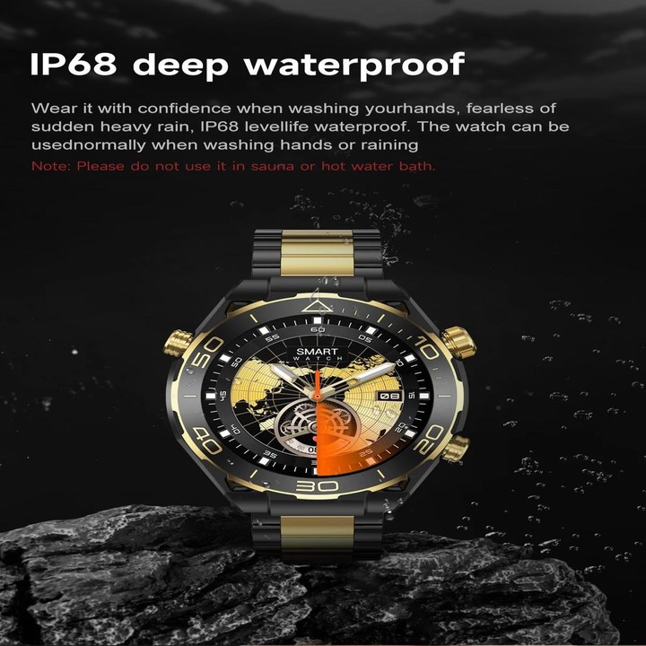 Z91 Pro Max 1.52 inch Color Screen Smart Watch,Support Bluetooth Call / Heart Rate / Blood Pressure / Blood Oxygen Monitoring(Go