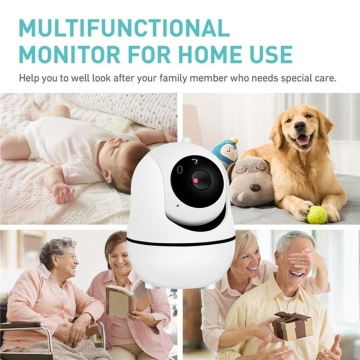 SM32PTA Two-Way Audio Night Vision Surveillance Camera 3.5 inch Baby Monitor(UK Plug)