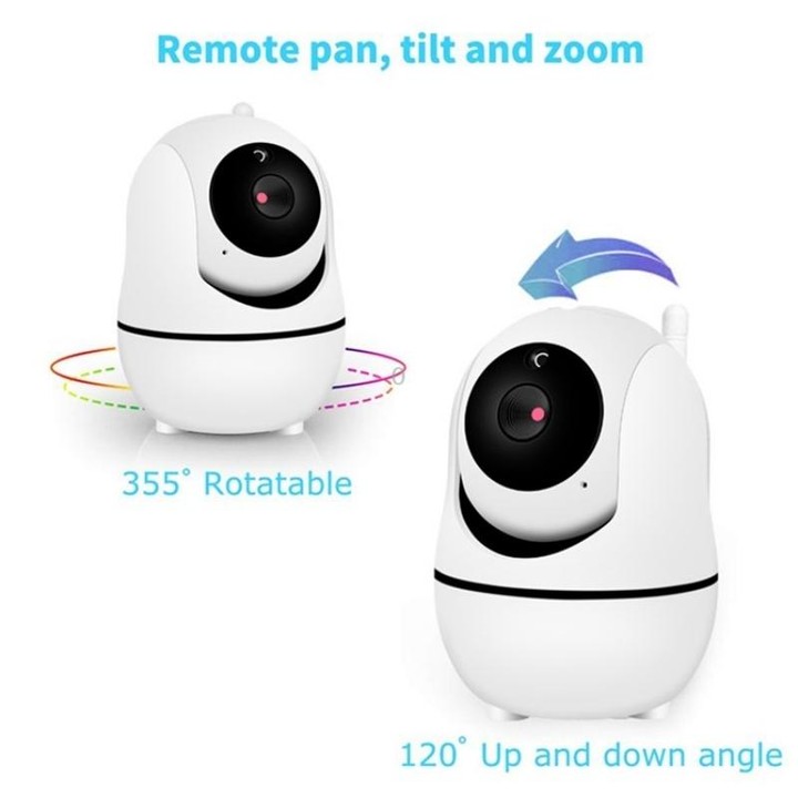 SM32PTA Two-Way Audio Night Vision Surveillance Camera 3.5 inch Baby Monitor(UK Plug)