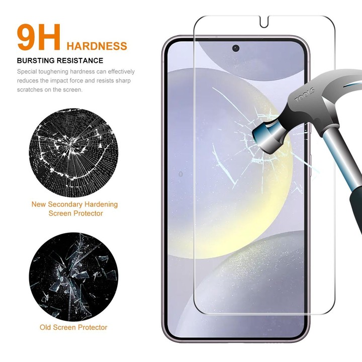 For Samsung Galaxy S24+ 5G ENKAY Easy Install 0.18mm High Alumina Silicon Full Glass Film, Support Ultrasonic Unlock