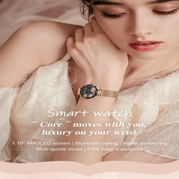 NX7 Pro 1.19 inch Color Screen Smart Watch, Support Heart Rate / Blood Pressure / Blood Oxygen Monitoring(Gold)