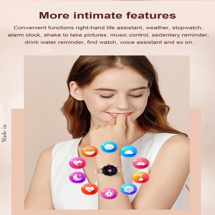 NX7 Pro 1.19 inch Color Screen Smart Watch, Support Heart Rate / Blood Pressure / Blood Oxygen Monitoring(Gold)