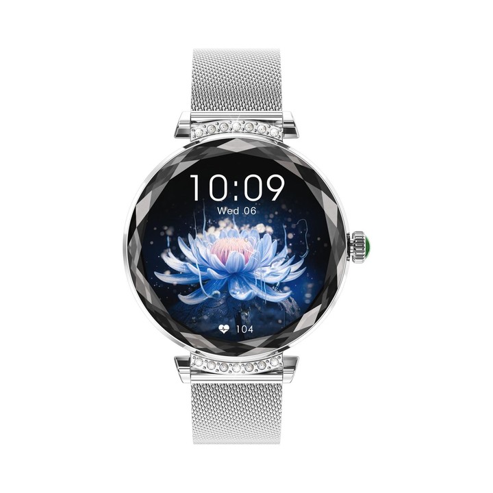 NX7 Pro 1.19 inch Color Screen Smart Watch, Support Heart Rate / Blood Pressure / Blood Oxygen Monitoring(Silver)