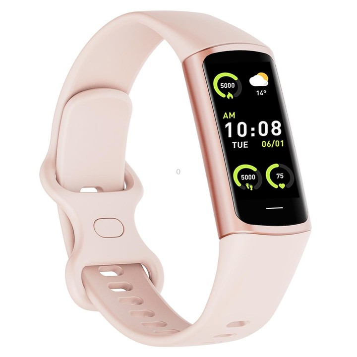 C68L IP67 Waterproof Smart Bracelet Sport Fitness Tracker(Pink)
