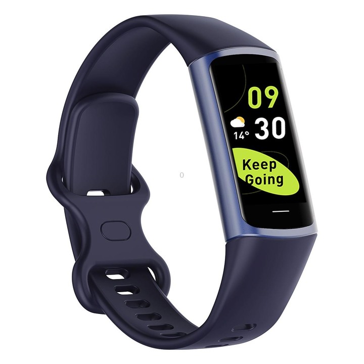 C68L IP67 Waterproof Smart Bracelet Sport Fitness Tracker(Dark Blue)