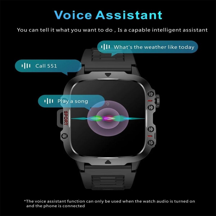 QX11 1.96 inch Color Screen Smart Watch Silicone Strap Support Bluetooth Call(Black)