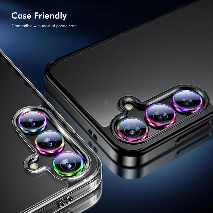 For Samsung Galaxy S23 5G / S23+ 5G ENKAY Hat-Prince AR 9H Rear Lens Aluminium Alloy Tempered Glass Film(Grey)