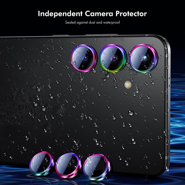 For Samsung Galaxy S23 5G / S23+ 5G ENKAY Hat-Prince AR 9H Rear Lens Aluminium Alloy Tempered Glass Film(Silver)