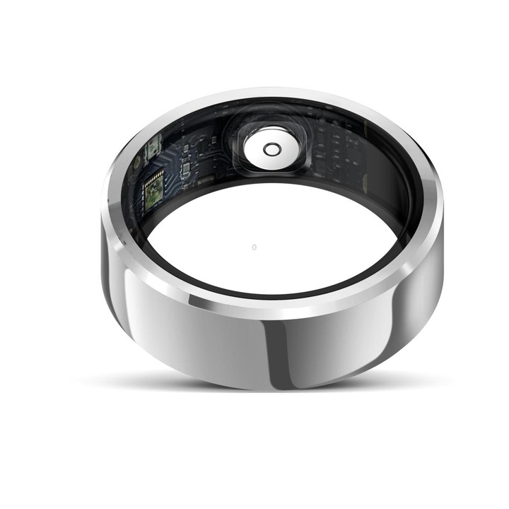R6 SIZE 11 Smart Ring, Support Heart Rate / Blood Oxygen / Sleep Monitoring(White)