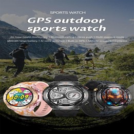 KC82 1.45 inch Color Screen Smart Watch, Support Bluetooth Call / Health Monitoring(Pink)