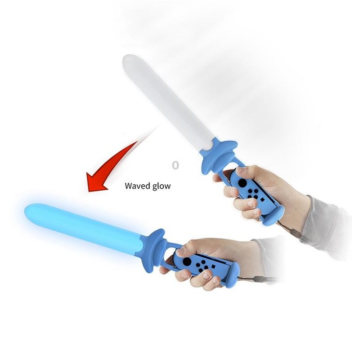 DOBE TNS-2109 Left Right Gamepad Somatosensory Luminous Sword Handle for Nintendo Switch OLED