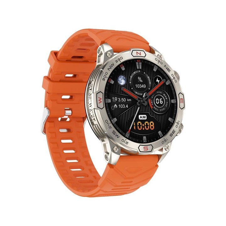 KC86 1.43 inch Color Screen Smart Watch, Support Bluetooth Call / Health Monitoring(Orange)