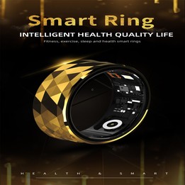 R12M SIZE 18 Smart Ring, Support Health Monitoring / Multiple Exercise Modes(Silver)