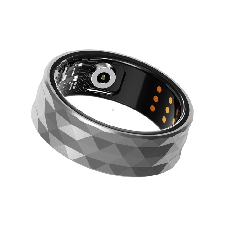 R12M SIZE 22 Smart Ring, Support Health Monitoring / Multiple Exercise Modes(Silver)