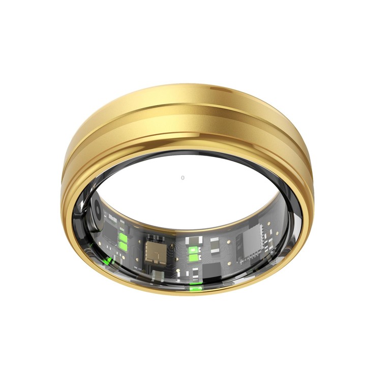 R06 SIZE 10 Smart Ring, Support Heart Rate / Blood Oxygen / Sleep Monitoring / Multiple Sports Modes(Gold)